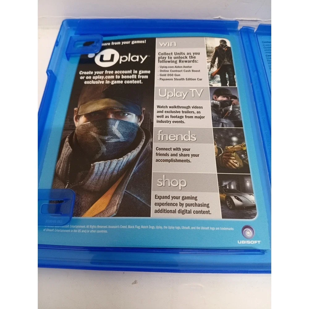 Sony PlayStation 4 Watchdogs Game C.I.B.